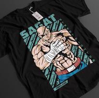Street Fighter marškinėlis Sagat marškinėlis Chun Li marškinėlis Juri viršutinė dalis Kovinis Anime marškinėlis 4XL