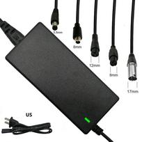 Naujas maitinimo adapteris AC 100-240V Juodas DC 42V 2A Elektrinio paspirtuko priedai US/ EU/ UK kištukas 24-36v ličio baterijai
