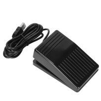 USB kojinis jungiklis pedalas fotoelektrinis jungiklis daugiafunkcis vieno kojos jungiklio pedalas su 2 metrų kabeliu kompiuteriui
