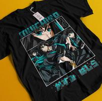 Demon Slayer Shirt Muichiro Tokito Tshirt Zenitsu T-Shirt Muzan Tanjiro Doma Tee L