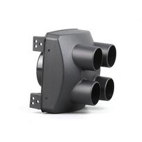 1 skylės 75 mm į 4 skylių 42 mm vėdinimo angos keitiklis oro dyzelinio autonominio šildytuvo sistemai