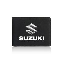 1 vnt. Automobilio emblema Vairuotojo pažymėjimo dėklas ID Kredito kortelių laikiklis Suzuki Swift SX4 Samurai Sport Jimny Grand Vitara Alto GW250 Splash Swace for Suzuki