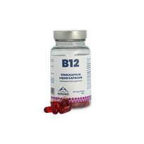 NORDAID B12 LIQUID CAPSULES, vitamino B12 skystos kapsulės, 60 vnt.