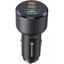 Swissten Car Charger 2x USB-C PD / USB / 95W 20111906