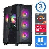 Kompiuteris INTOP Ryzen 5 5500 32GB 1TB SSD M.2 NVME RX580 8GB WIN11