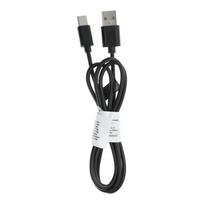 USB A iki Type C 2.0 C366 kabelis (jungtis ilga: 8mm) 1 m juodas