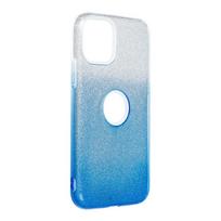 SHINING dėklas IPHONE 11 Pro skaidrus mėlynas