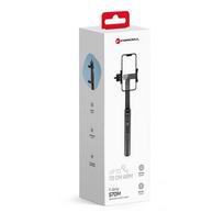 FORCELL F-GRIP S70M selfie lazda su belaidžiu nuotolinio valdymo trikojį juoda
