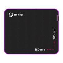 Lorgar Main 313, Gaming mouse pad, High-speed surface, Purple anti-slip rubber base, size: 360mm x 300mm x 3mm, weight 0.195kg