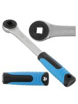 Universalus daugiafunkcis raktas GEKO 3/8"–1" skirtas 1/2" kvadratinei jungčiai
