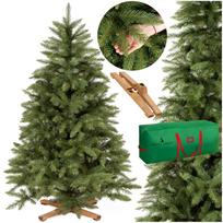Dirbtinė eglutė Royal Trees Skandinaviška 180 cm su mediniu stovu