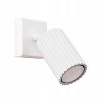 Sollux Lighting sieninis šviestuvas Karbon, baltas