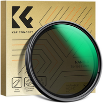 K&F Concept K&F 49MM D Series Variable/Fader ND Filter, ND2~ND32, W/O Black Cross