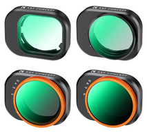 K&F Concept VND + UV +CPL Filter Kits For DJI Mini 4 Pro 4 Pack ND2-32 (1-5 Stops)+ND32-512