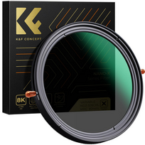 K&F Concept K&F 72MM Nano-X Multifunctional CPL+Variable/Fader ND 2~32 filter, HD, Waterproof, Anti Scratch, Gr