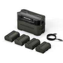 Tilta LP-E6P Charging Station Battery Kit (4 Batteries) - Green