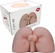 Masturbatorius Perfect Toys Male Ass & Cock, kūno spalvos
