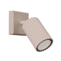 Sollux Lighting sieninis šviestuvas Karbon, taupe spalvos