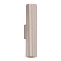 Sollux Lighting sieninis šviestuvas Karbon 30, taupe spalvos