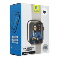 5D Mr. Monkey stiklas - Apple Watch 10/11 46MM juodas (Strong HD)