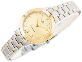 CASIO LTP-1128G 9A MOTERŲ LAIKRODIS (zd554a) + DĖŽUTĖ