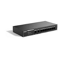 Dahua Switch|DAHUA|10-Port Economical Gigabit PoE Switch with 8-Port PoE|Type L2|SG1010LP SG1010LP
