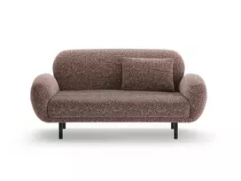 Sofa, "Poppy", 2 Seats, 148x72x82, Brown