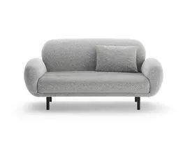 Sofa, "Poppy", 2 Seats, 148x72x82, Grey