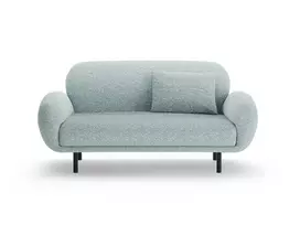 Sofa, "Poppy", 2 Seats, 148x72x82, Muted Blue