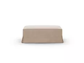 Pouf Cover, "Jodie", 102x80x1, Sand