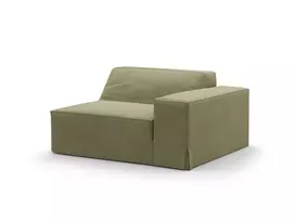 Modul Right Cover, "Jodie", 102x102x1, Light Green
