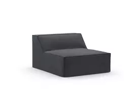 Modul Armless Cover, "Jodie", 102x80x1, Grey And Blue