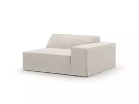 Modul Right, "Jodie", 1 Seat, 102x122x70, Natural