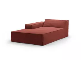 Cover for Left Modular Chaise Longue, "Jodie", 166x102x1, Cherrywood