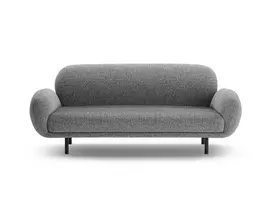 Sofa, "Poppy", 2 Seats, 178x72x82, Dark Grey