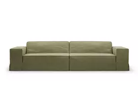 Modular Sofa, "Jodie", 4 Seats, 244x102x70, Light Green
