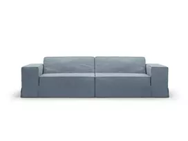 Modular Sofa, "Jodie", 3 Seats, 204x102x70, Muted Blue