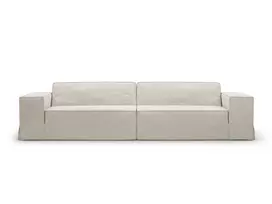 Modular Sofa, "Jodie", 4 Seats, 244x102x70, Natural