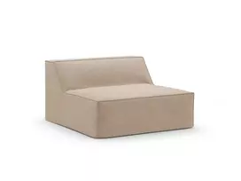 Modul Armless, "Jodie", 1 Seat, 100x102x70, Sand