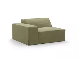 Modul Left Cover, "Jodie", 102x102x1, Light Green