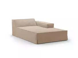 Cover for Right Modular Chaise Longue, "Jodie", 166x102x1, Sand