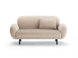 Sofa, "Poppy", 2 Seats, 148x72x82, Sand