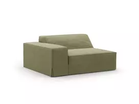 Modul Left, "Jodie", 1 Seat, 102x122x70, Light Green