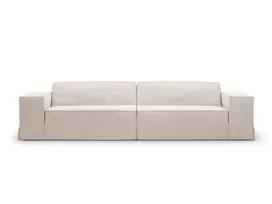 Sofa Cover, "Jodie", 244x102x1, Beige