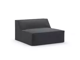 Modul Armless Cover, "Jodie", 102x100x1, Grey And Blue
