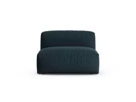 Modul Armless, "Martina", 1 Seat, 120x90x75, Blue Jeans