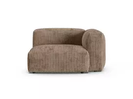 Modul Right, "Martina", 1 Seat, 120x120x75, Acorn