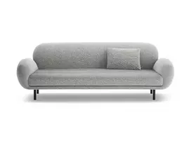 Sofa, "Poppy", 3 Seats, 208x72x82, Grey