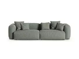 Modular Sofa, "Martina", 4 Seats, 320x120x75, Moss Green