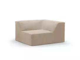 Corner Modul Cover, "Jodie", 102x102x1, Sand